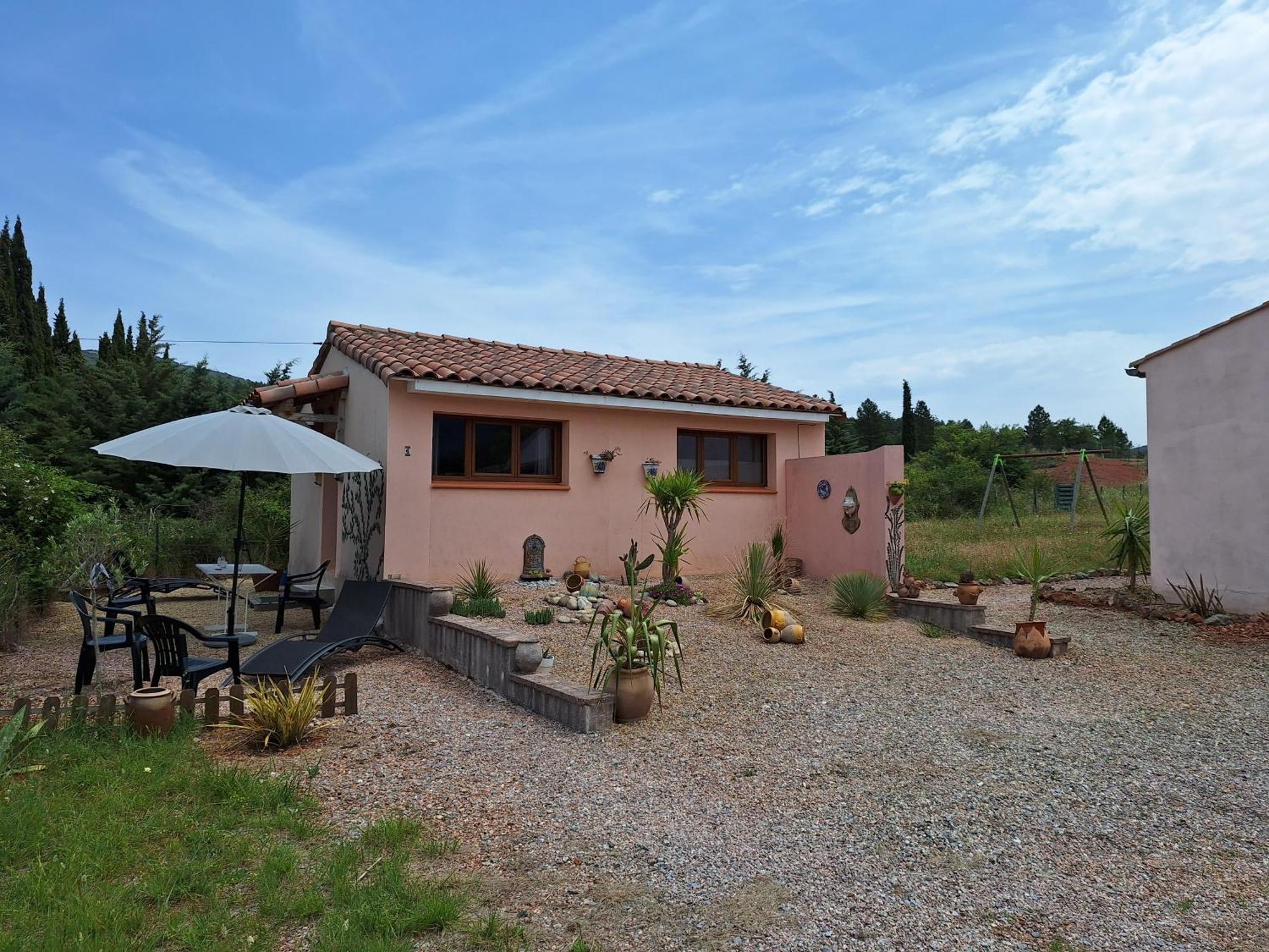 Studio " Le Fare Des Terres Rouges" Dans L Aude Arques  Exterior foto